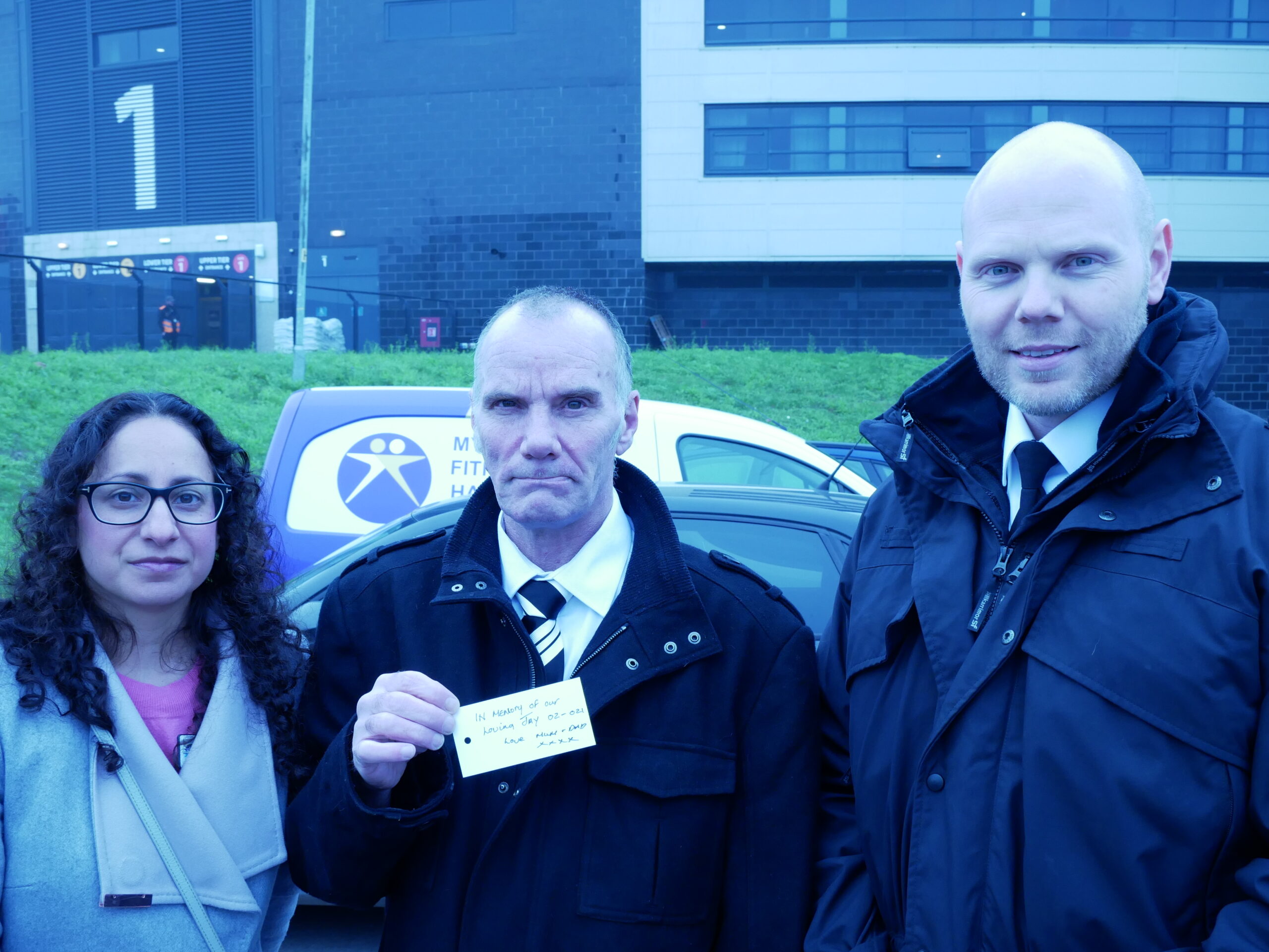 Jason Fathers Maya Joseph-Hussain Euan Livingston TVP Safety Centre Charity