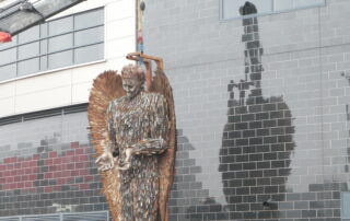 Knife Angel Milton Keynes Safety Centre