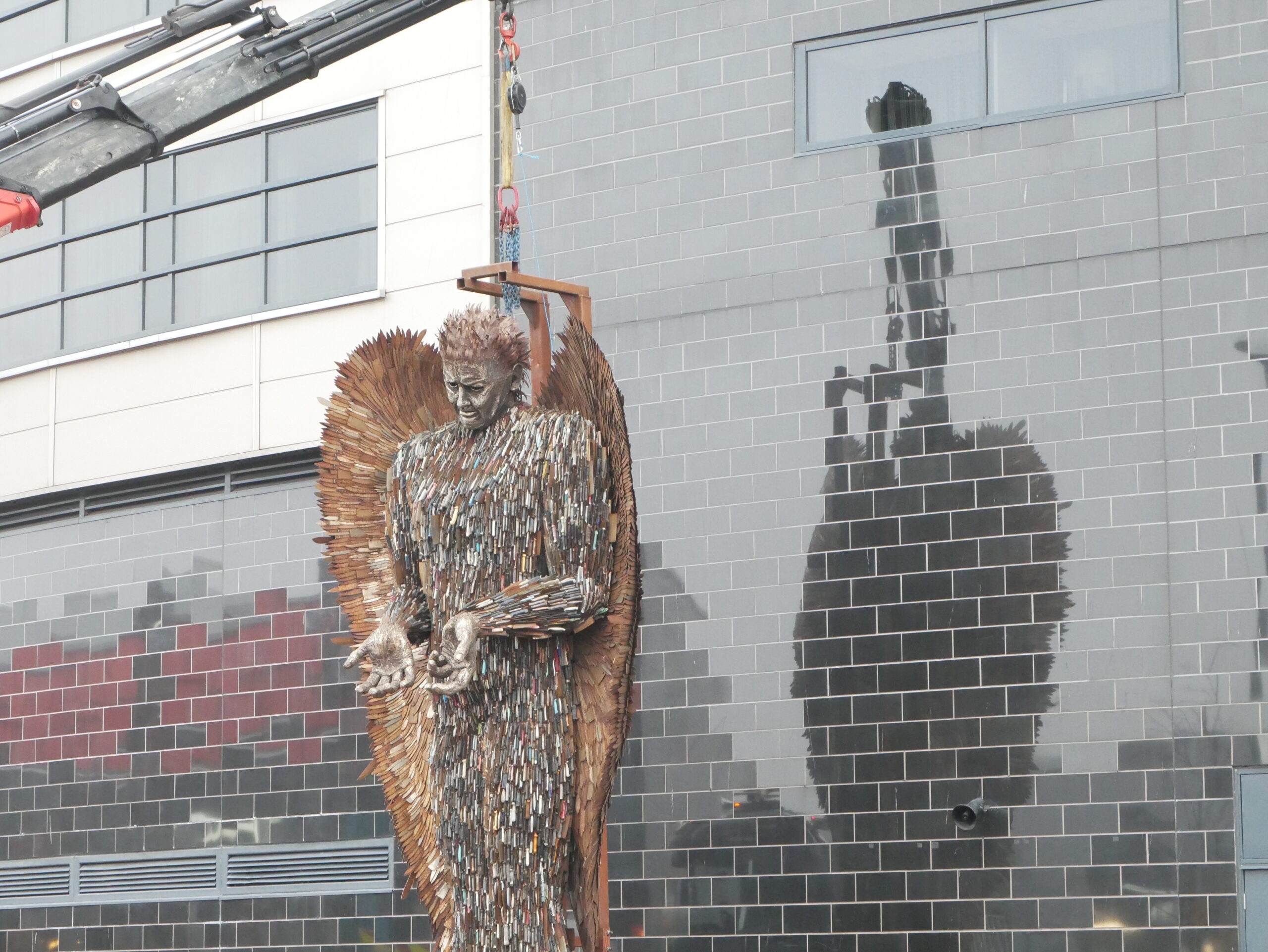 Knife Angel Milton Keynes Safety Centre